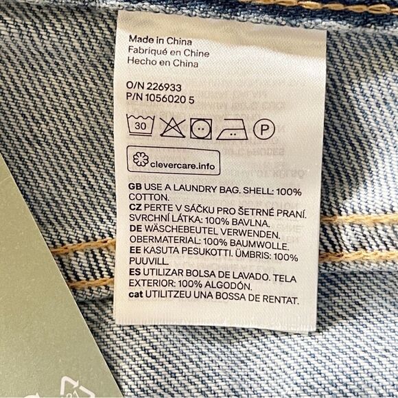 NWT H&M Flare High Waist Ankle Jeans - Picture 6 of 7